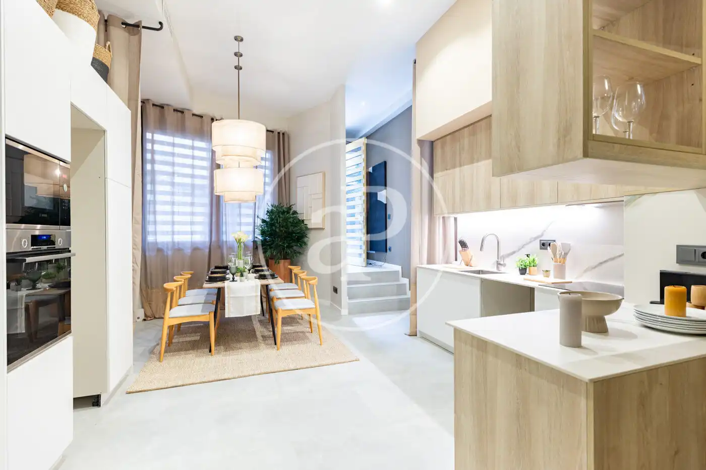 Esszimmer von Loft zum Verkauf in  Barcelona Capital mit Klimaanlage, Heizung und Möbliert
