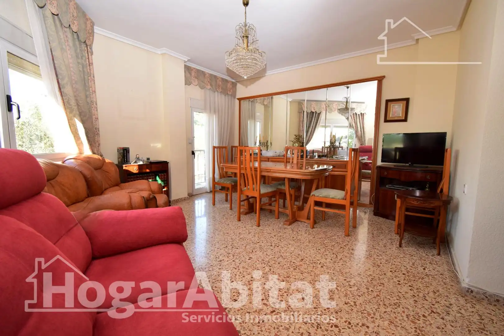 Sala de estar de Piso en venta en Picanya con Aire acondicionado y Balcón