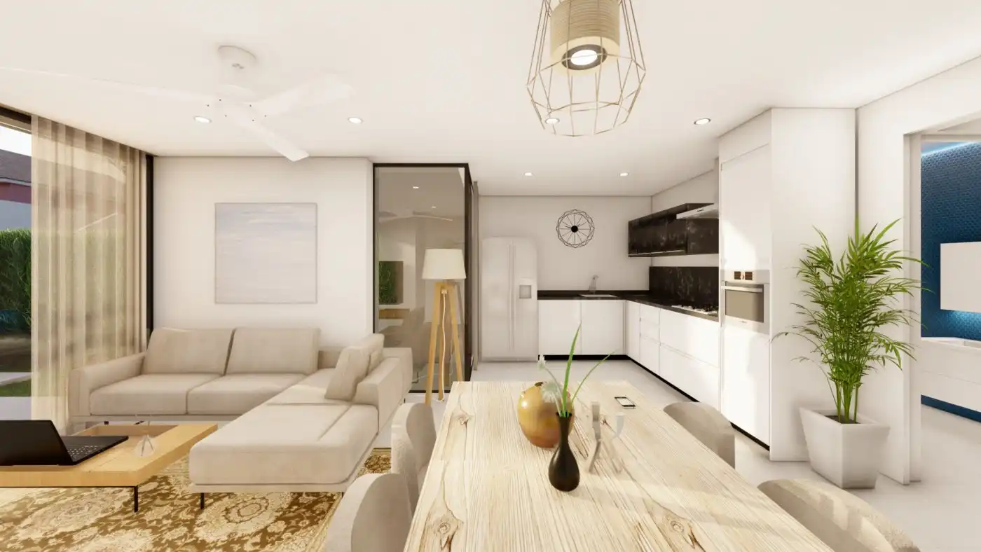 Sala d'estar de Casa o xalet en venda en Cartagena amb Aire condicionat, Jardí privat i Terrassa