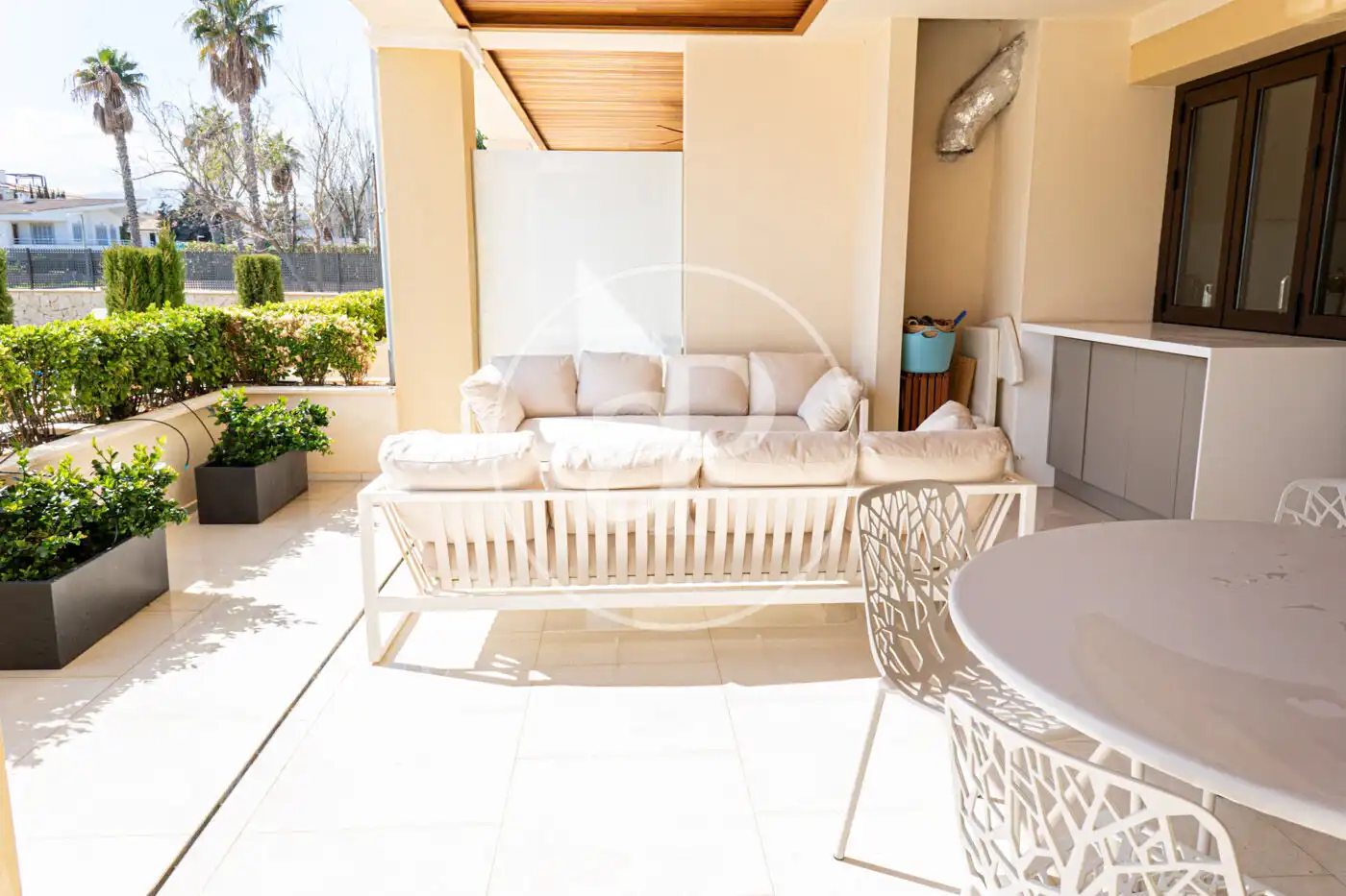 Terrasse von Wohnung zur Miete in Pollença mit Klimaanlage, Heizung und Terrasse