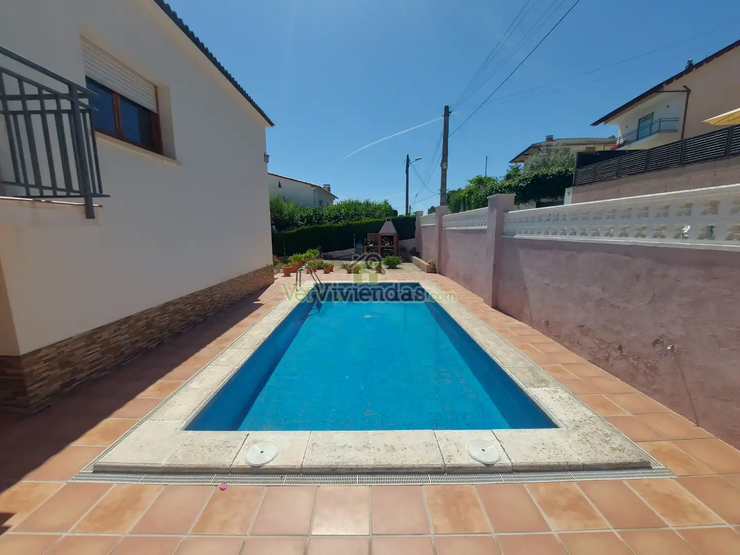 Piscina de Casa o xalet en venda en Piera amb Jardí privat, Terrassa i Piscina