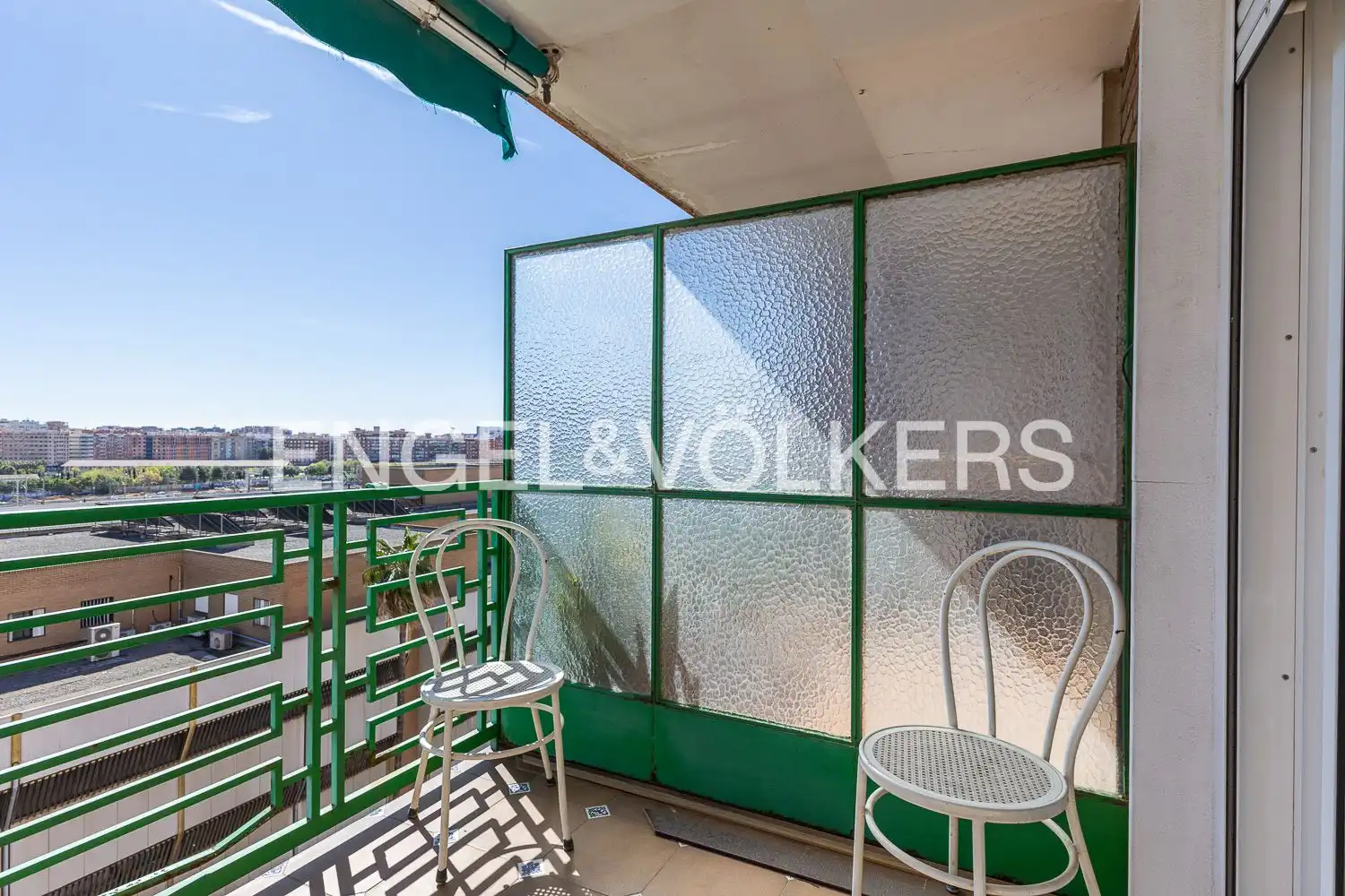 Terraza de Piso de alquiler en Valencia con Aire acondicionado, Calefacción y Terraza