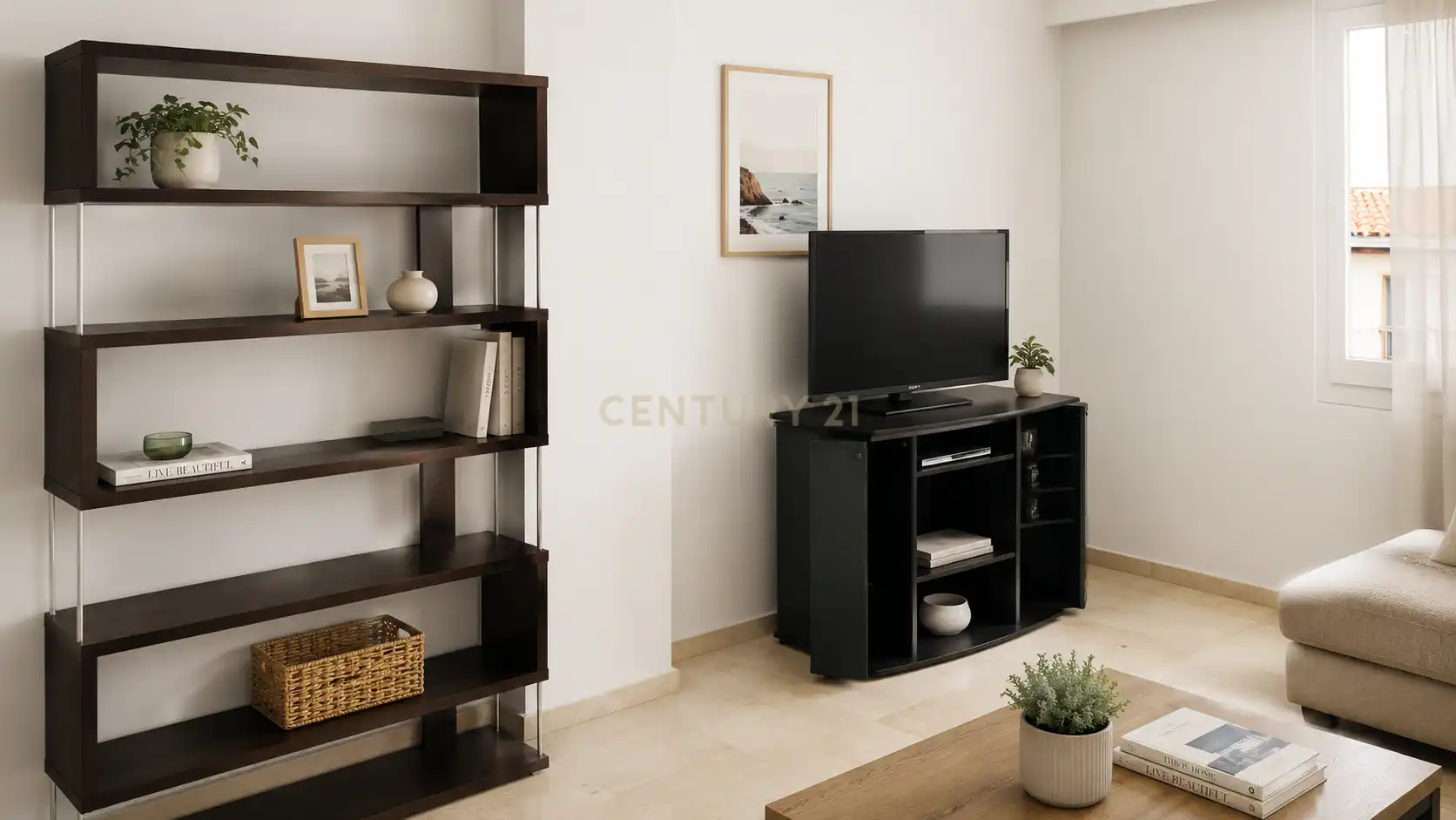 Sala de estar de Piso en venta en Benalmádena con Horno y Balcón