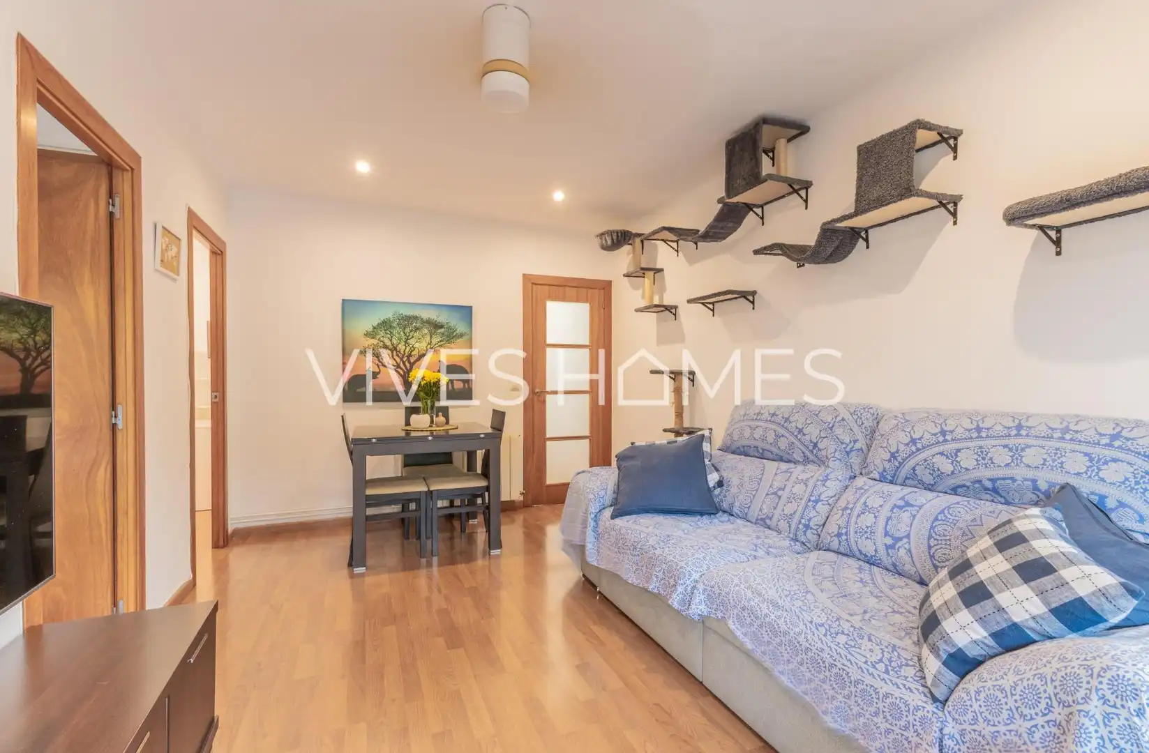 Sala de estar de Piso en venta en Caldes d'Estrac con Calefacción, Terraza y Trastero