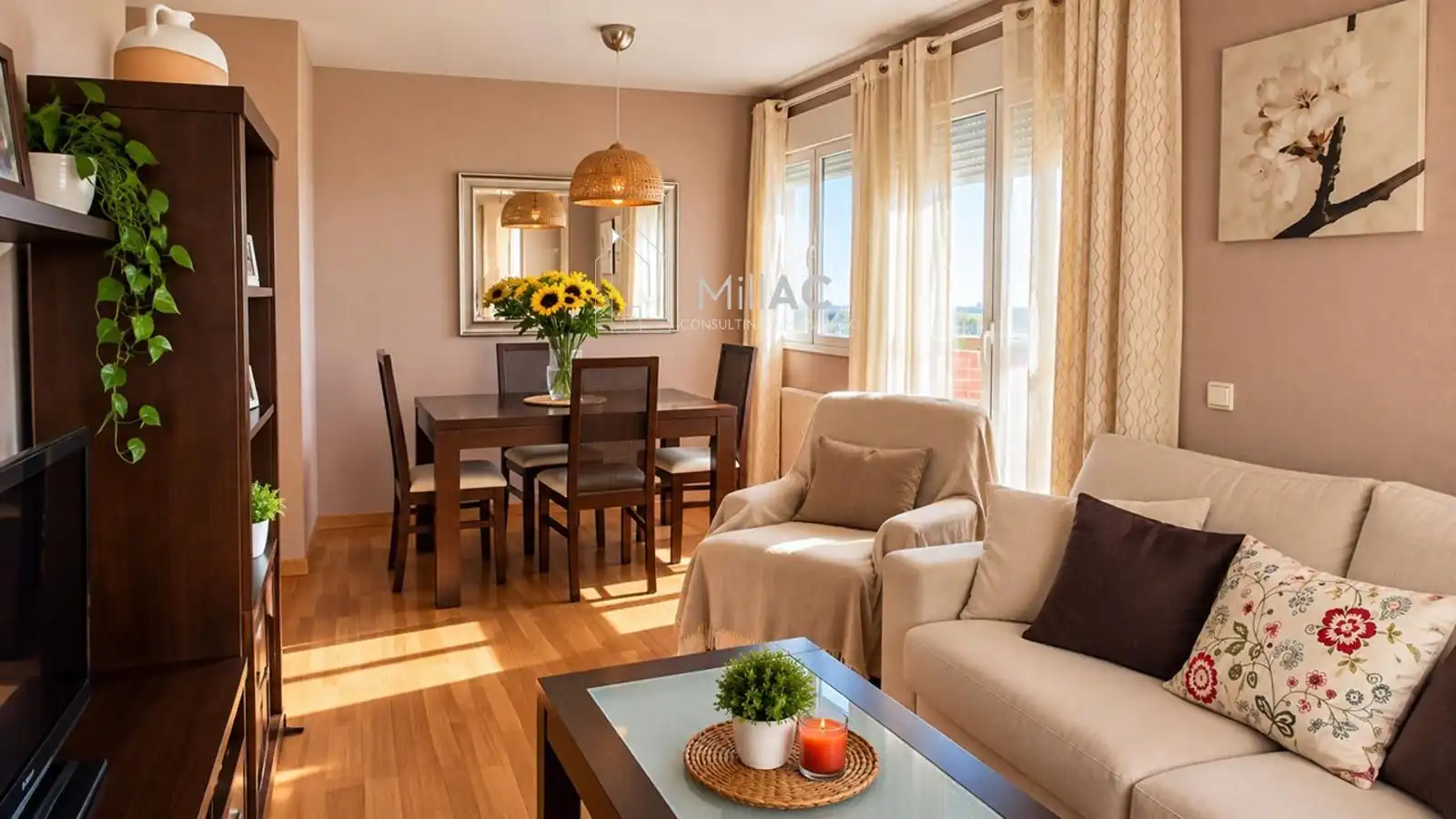Living room of Attic for sale in Carabanchel