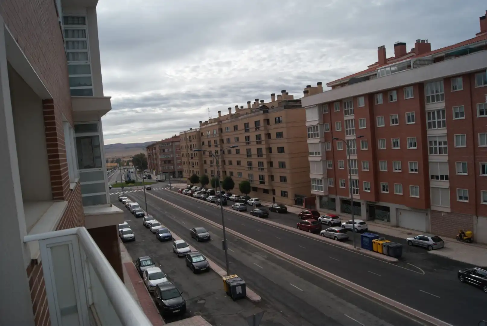 Vista exterior de Piso de alquiler en Ávila con Calefacción y Amueblado