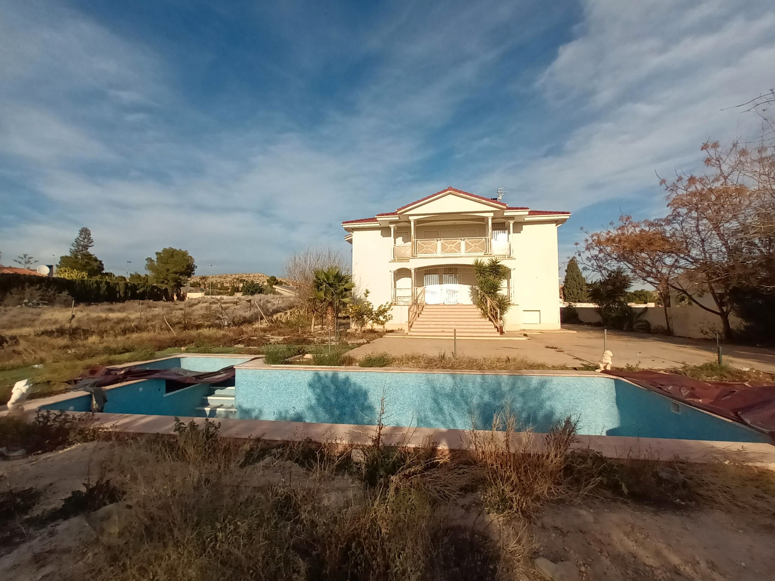 Piscina de Casa o xalet en venda en Mutxamel amb Jardí privat, Piscina i Balcó