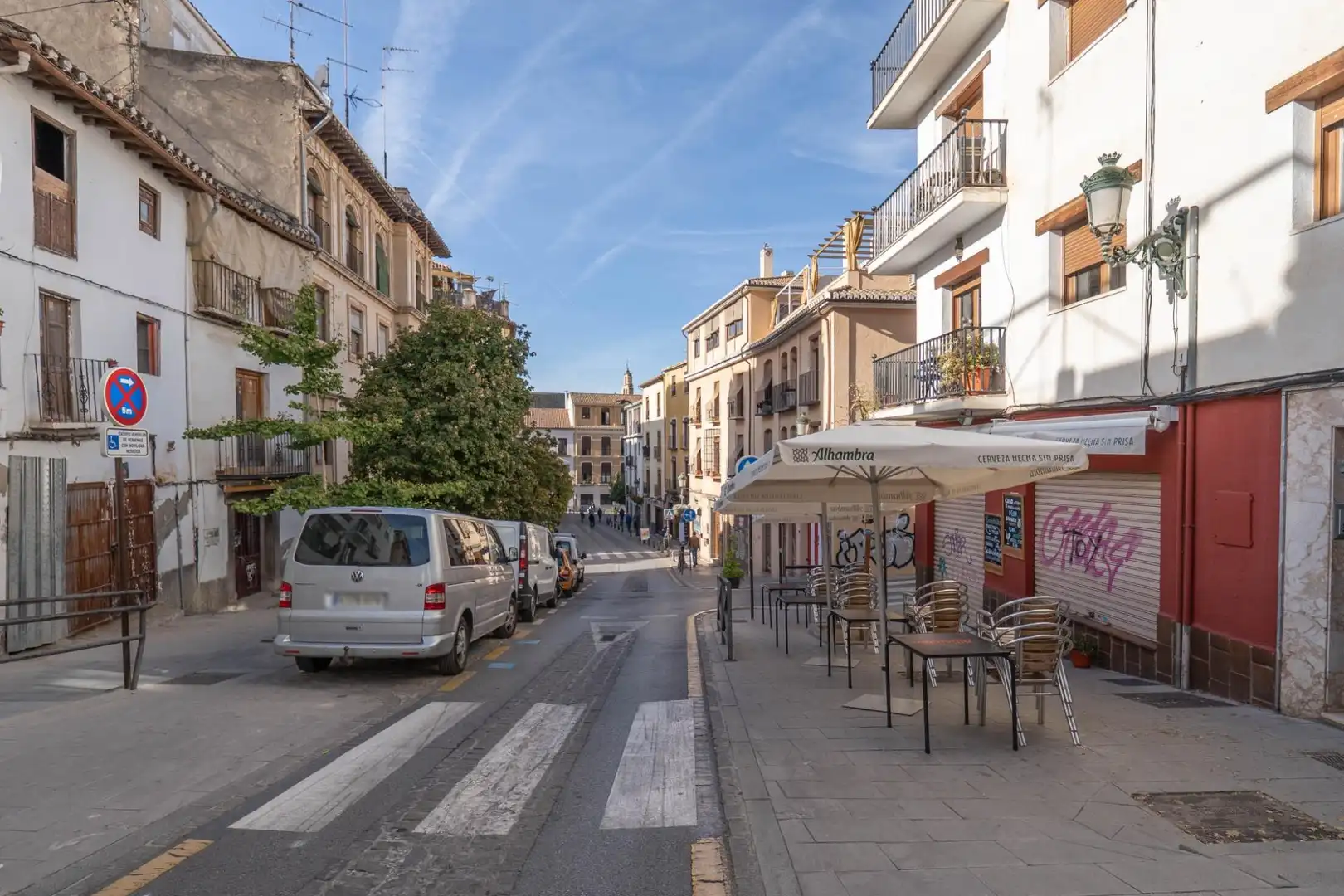 Vista exterior de Piso en venta en Granada con Calefacción