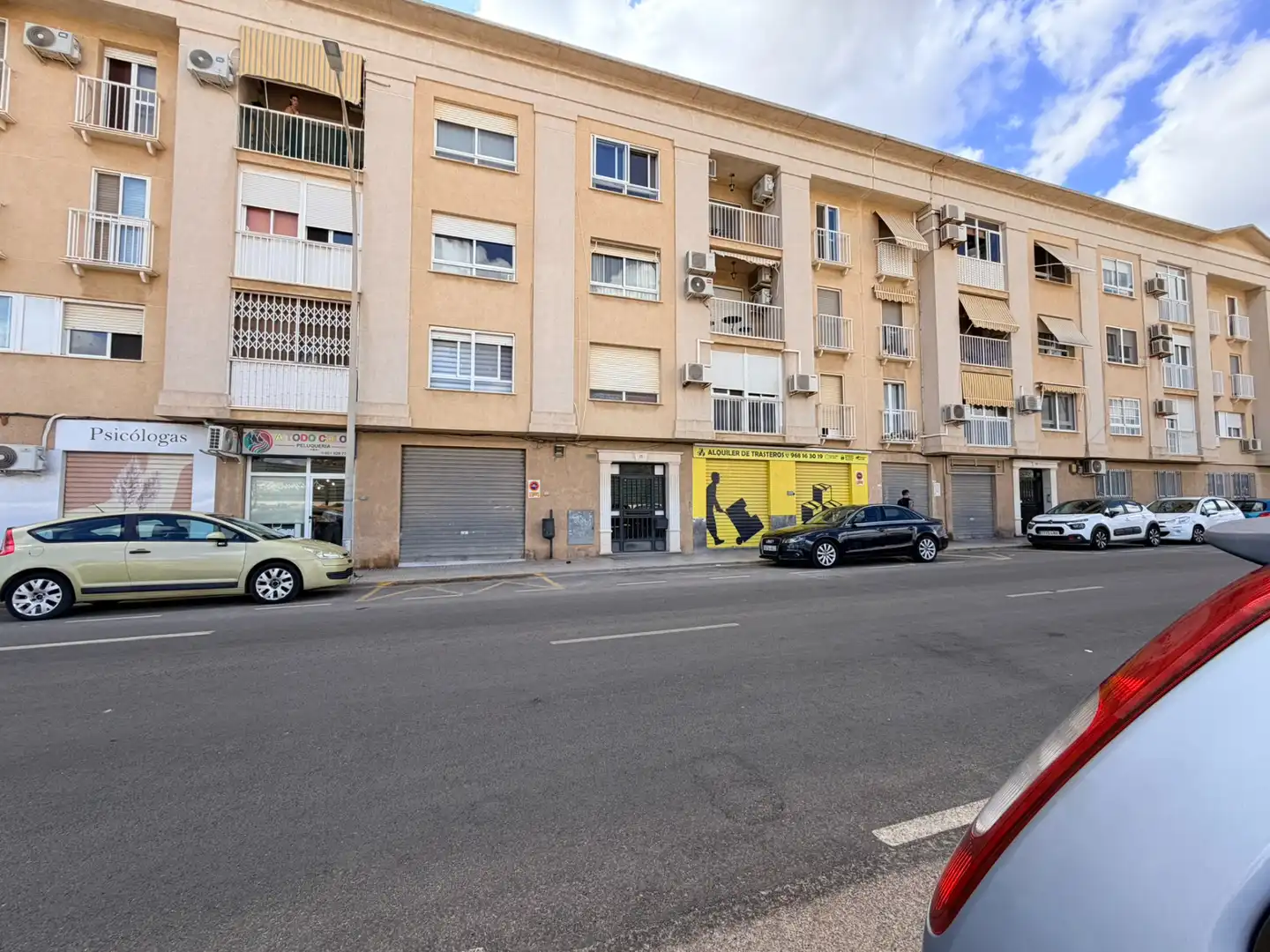 Vista exterior de Piso de alquiler en Cartagena con Aire acondicionado, Terraza y Amueblado