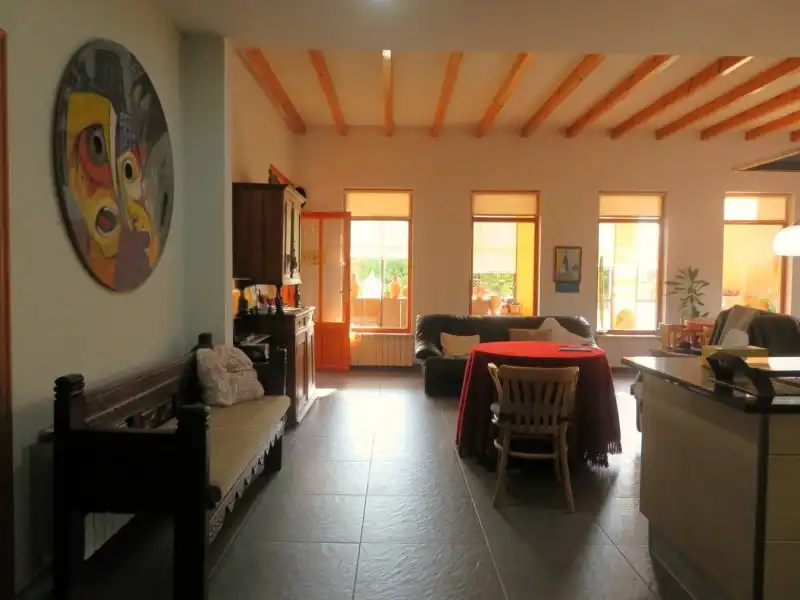 Sala de estar de Casa o chalet en venta en Santa Cristina de Valmadrigal con Calefacción, Jardín privado y Trastero
