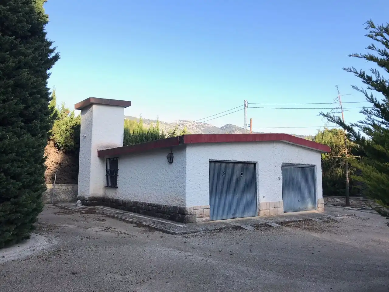 Außenansicht von Country house zum Verkauf in Muro de Alcoy mit Klimaanlage, Heizung und Privatgarten
