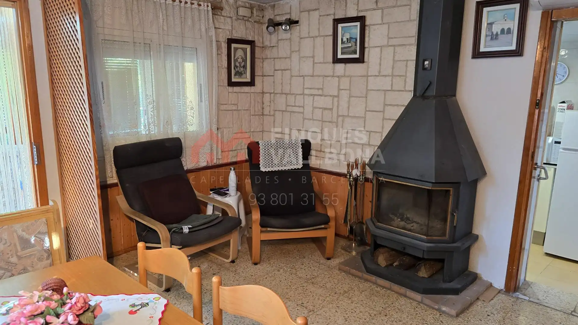 Sala de estar de Casa o chalet en venta en La Torre de Claramunt, Barcelona