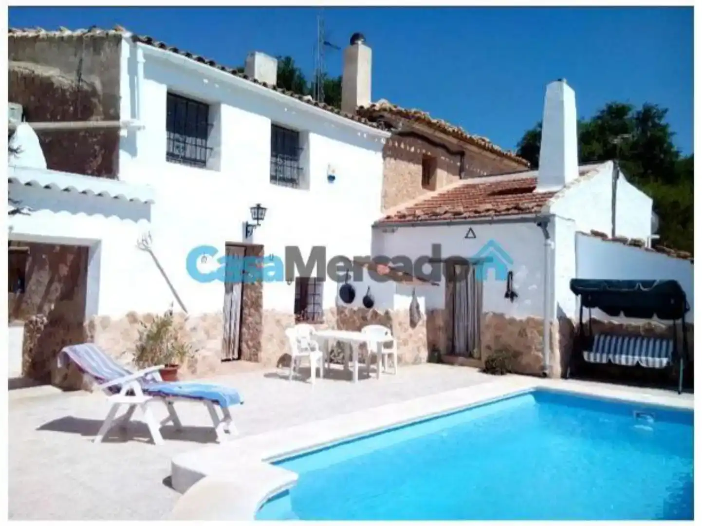 Vista exterior de Casa adosada en venta en Yecla con Aire acondicionado, Jardín privado y Trastero
