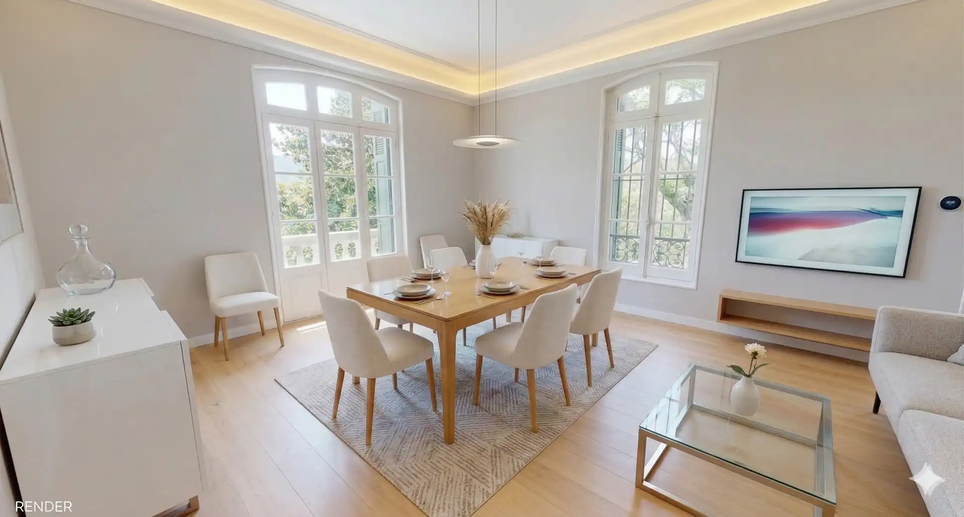 Comedor de Finca rústica en venta en Donostia - San Sebastián  con Calefacción, Jardín privado y Terraza