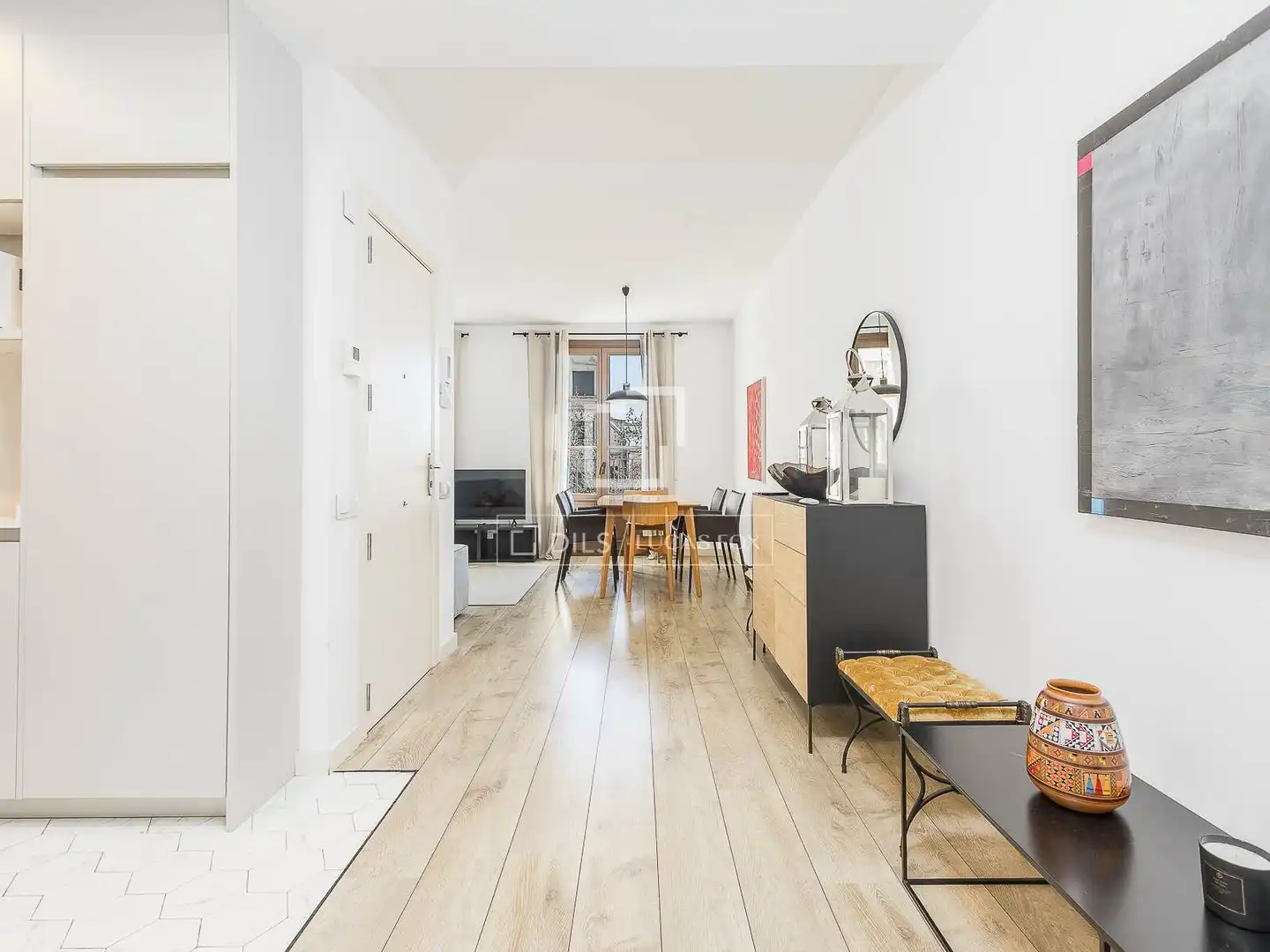 Vista exterior de Ático en venta en Barcelona con Aire acondicionado, Parquet y Terraza