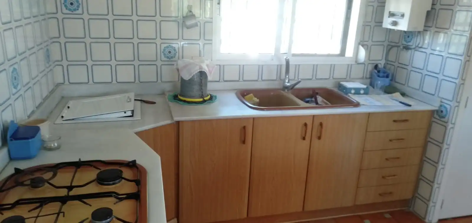 Cocina de Finca rústica en venta en Pedralba con Jardín privado, Terraza y Trastero