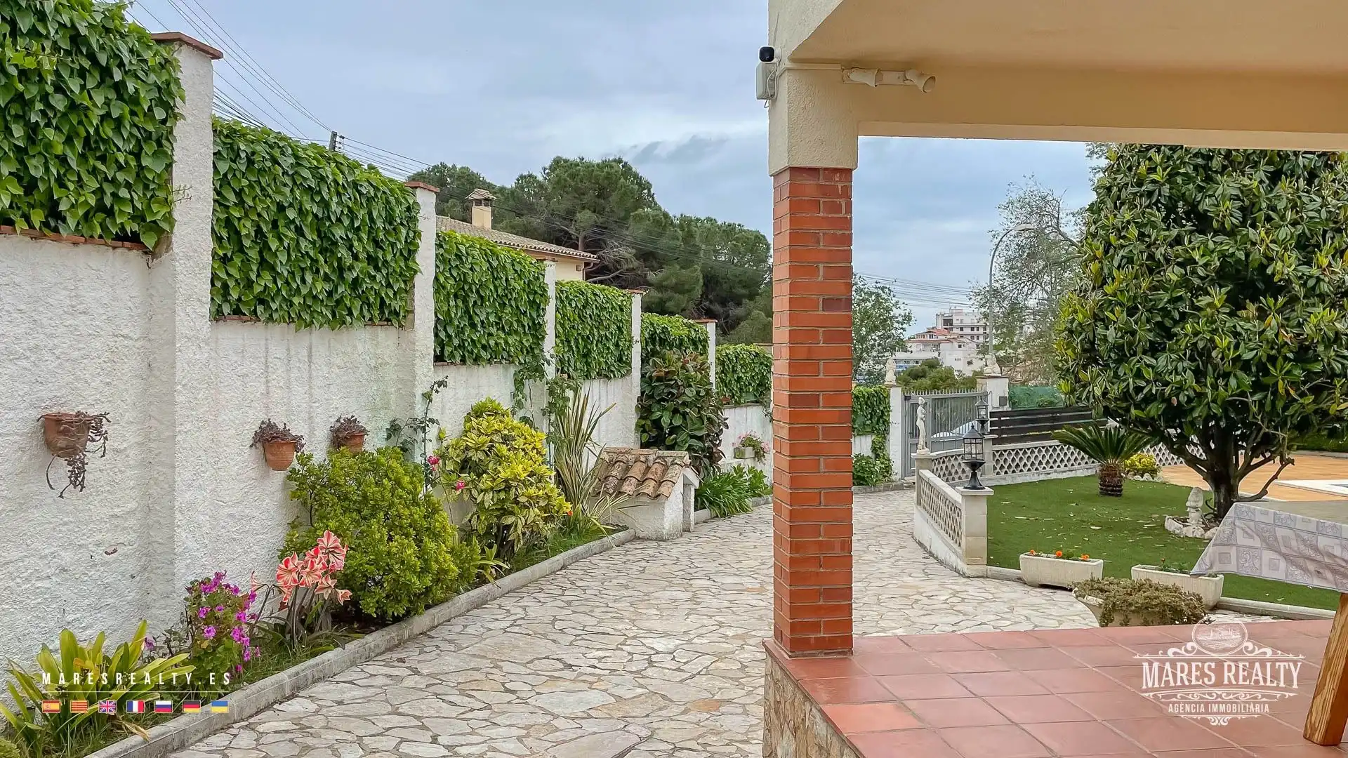Jardí de Casa o xalet en venda en Lloret de Mar amb Calefacció, Jardí privat i Terrassa