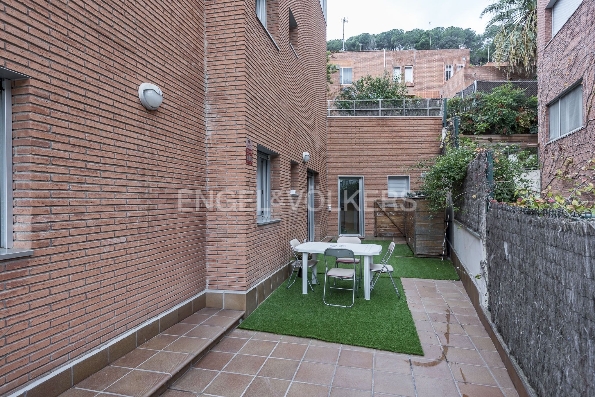 Terrace of Flat for sale in  Barcelona Capital  with Air Conditioner, Heating and Private garden