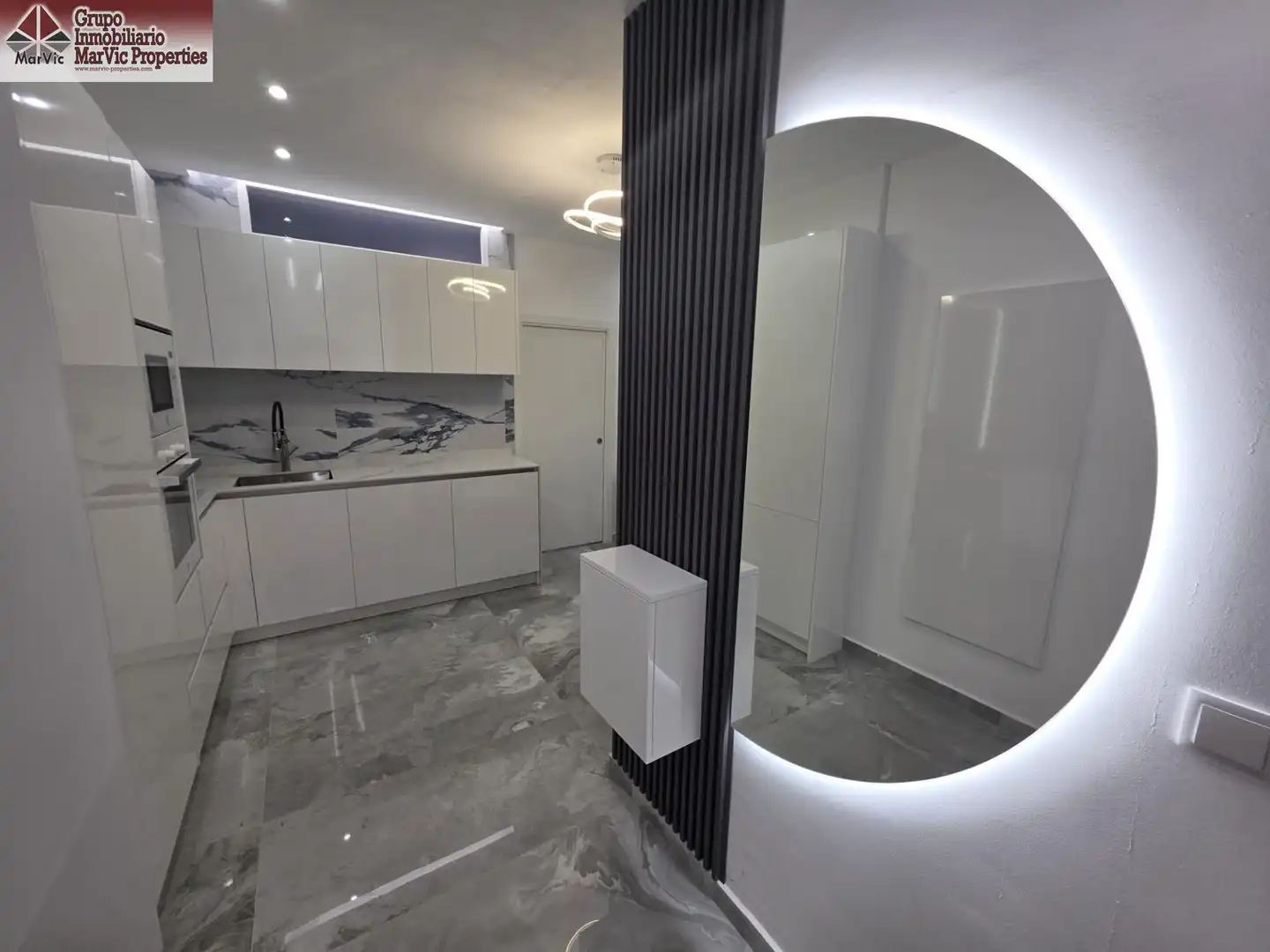 Cocina de Planta baja en venta en Benidorm con Amueblado y Piscina comunitaria