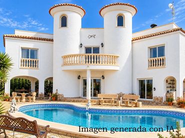 Detached house with balcony for sale in Avenida PATOS LOS