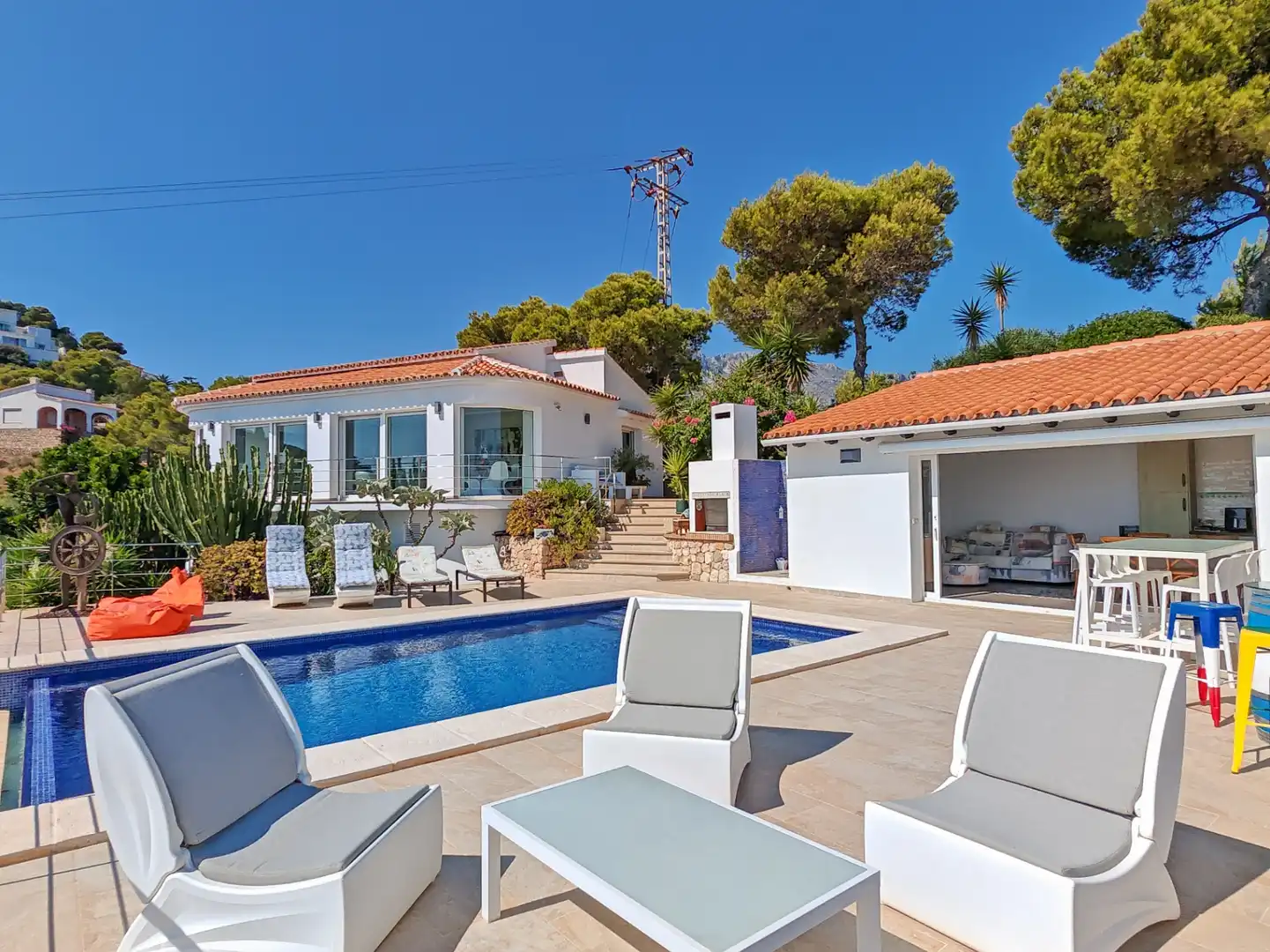 Exterior view of Houses for sale in Dénia  with Air Conditioner, Heating and Terrace