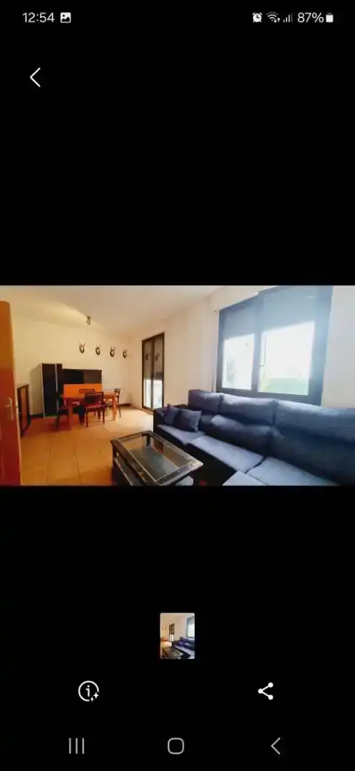 Sala de estar de Casa adosada en venta en Morentin con Jardín privado, Parquet y Amueblado