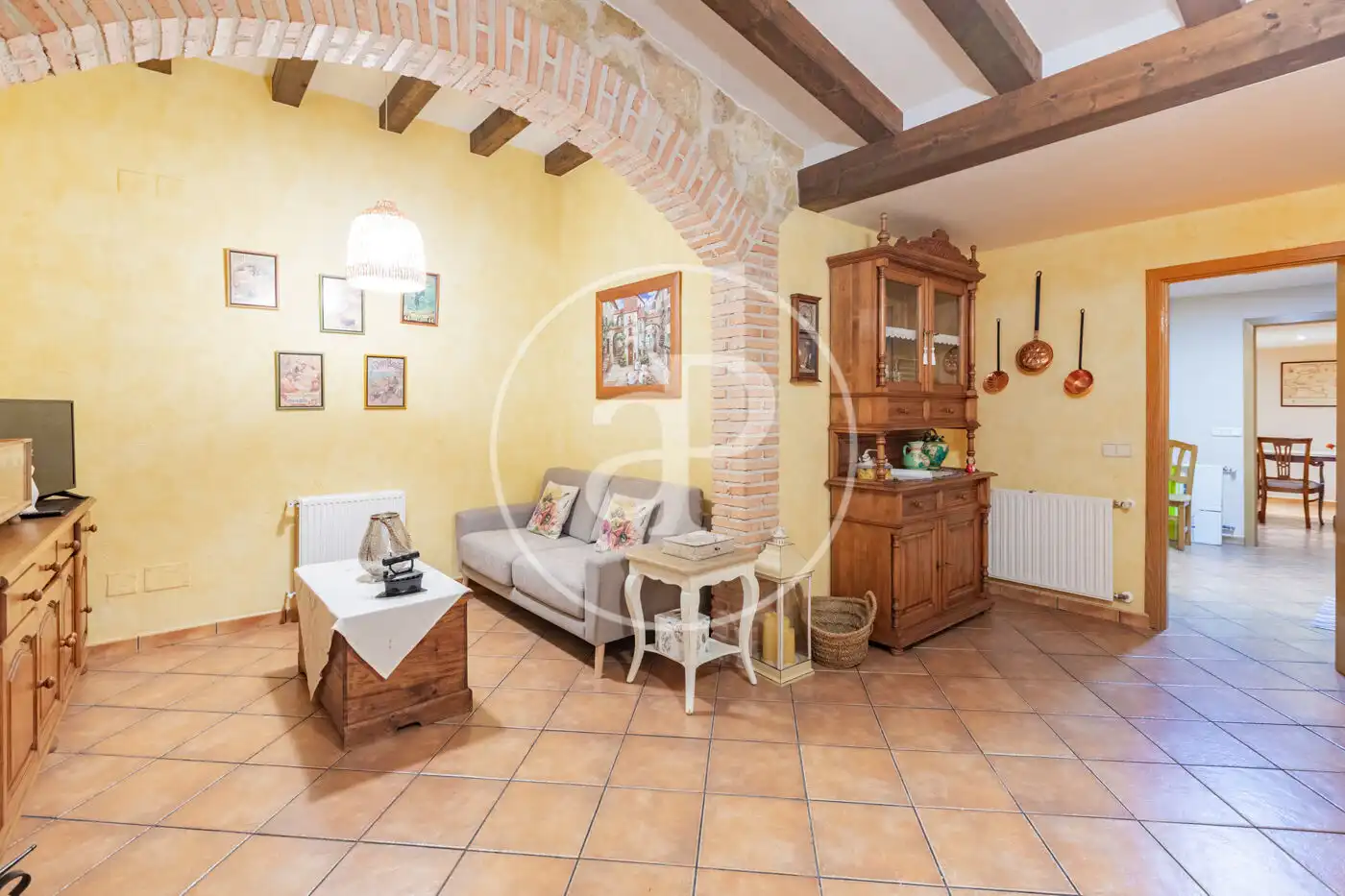 Living room of Detached homes for sale in Madrid  with Heating, Private garden and Terrace