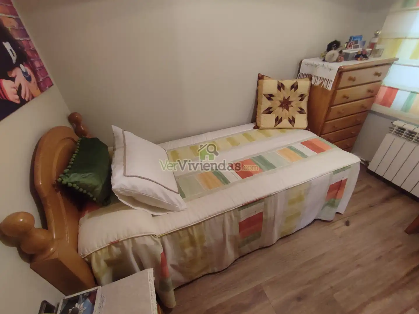 Schlafzimmer von Wohnung zum Verkauf in Viladecavalls mit Klimaanlage, Heizung und Terrasse