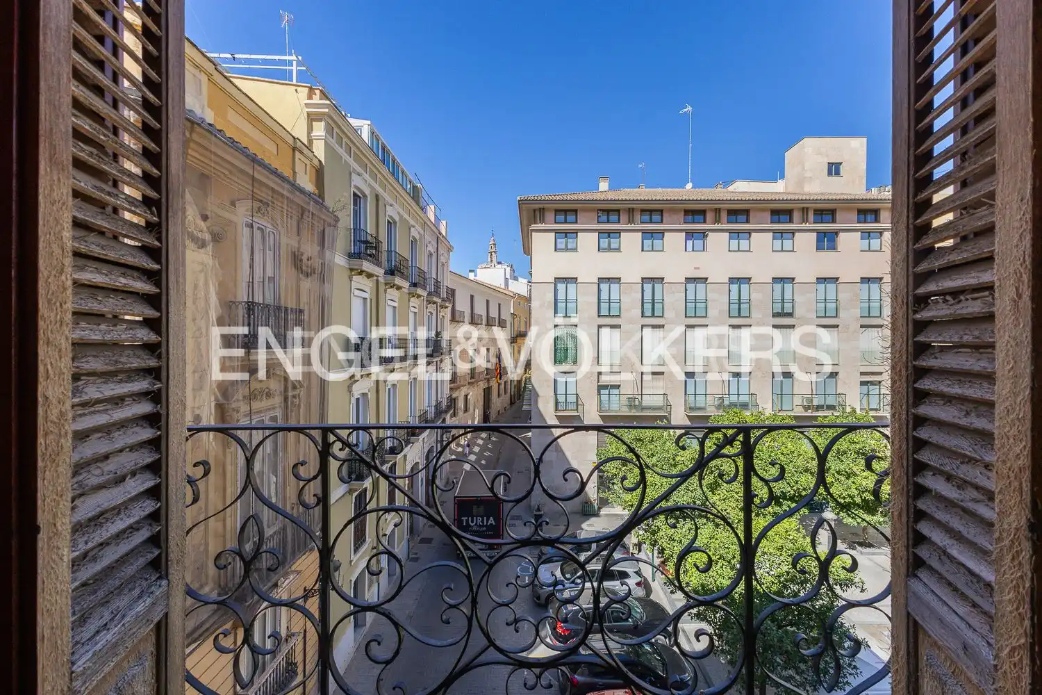 Vista exterior de Pis en venda en Valencia amb Aire condicionat, Calefacció i Moblat