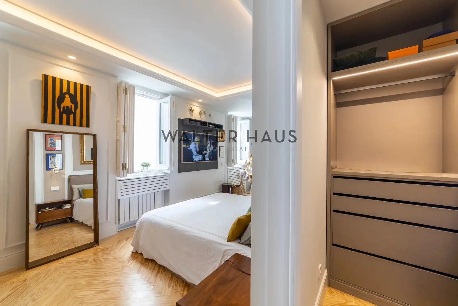 Bedroom of Flat for sale in Chamberí