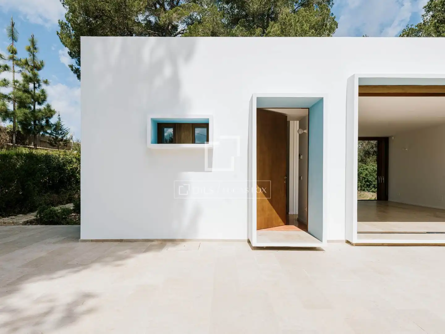 Vista exterior de Casa o chalet en venta en Santa Eulària des Riu con Aire acondicionado, Calefacción y Jardín privado