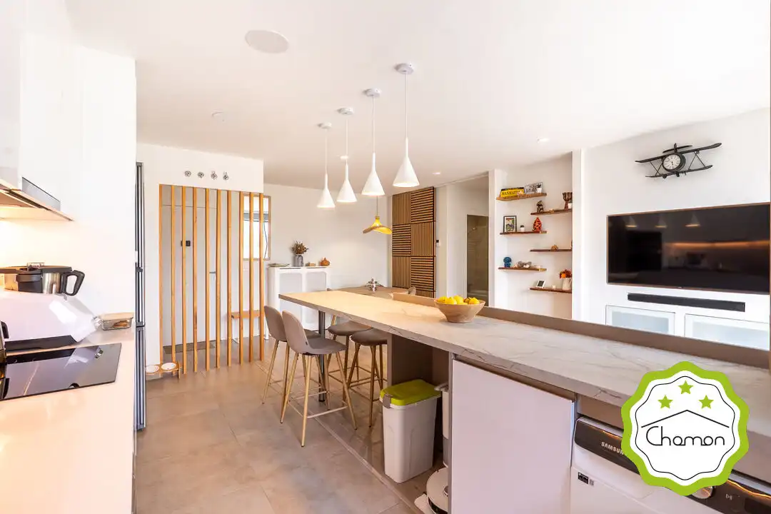 Cocina de Ático en venta en Urduliz con Calefacción, Terraza y Trastero