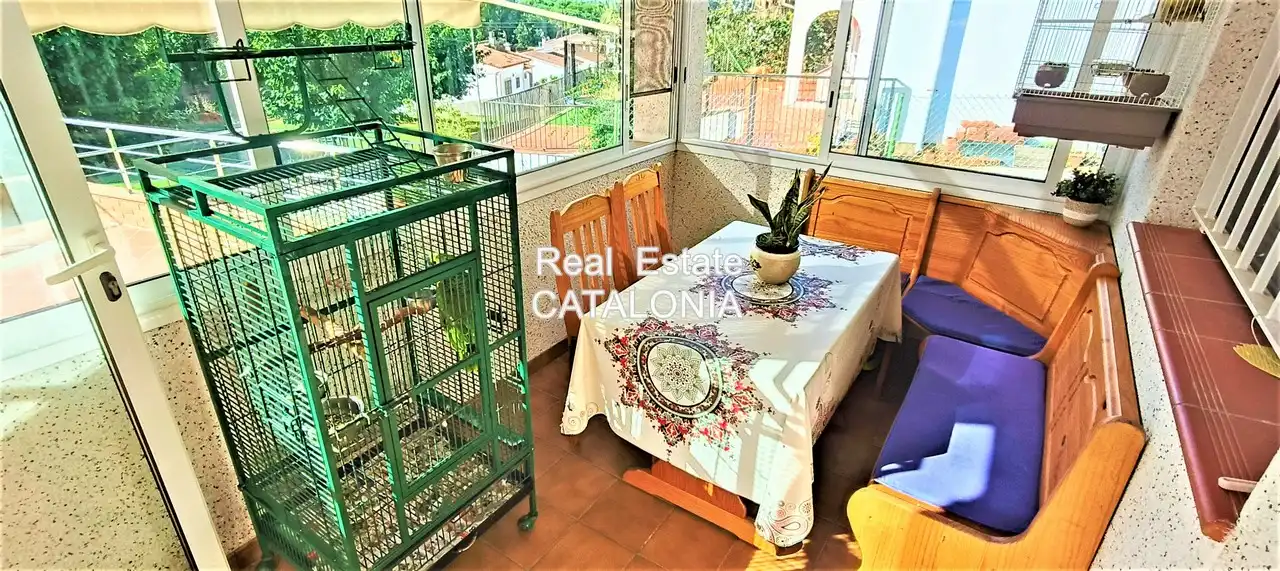 Garden of Houses for sale in Lloret de Mar  with Air Conditioner, Heating and Private garden