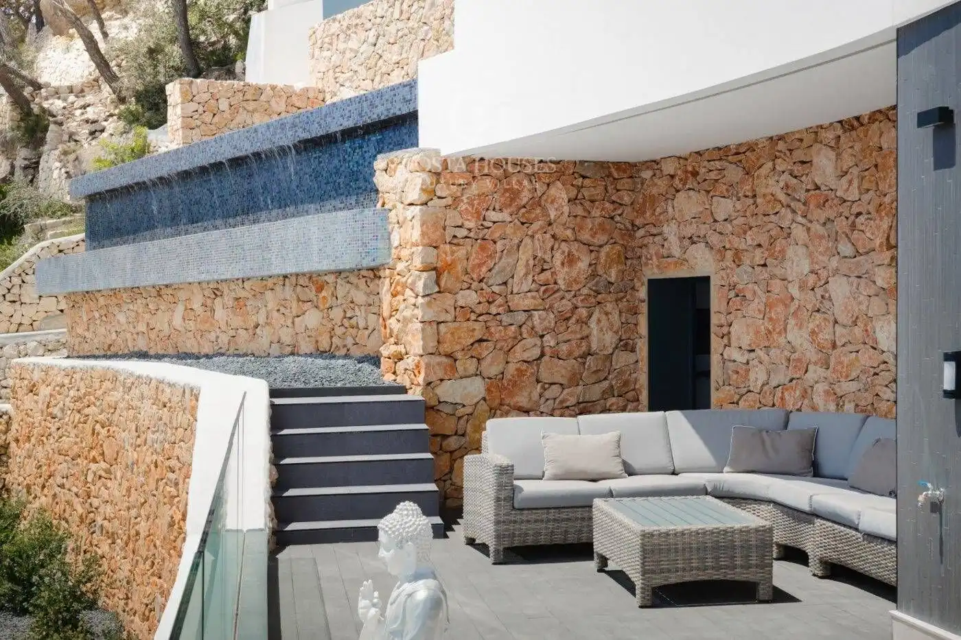 Terrassa de Casa o xalet en venda en Jávea / Xàbia amb Aire condicionat, Jardí privat i Terrassa