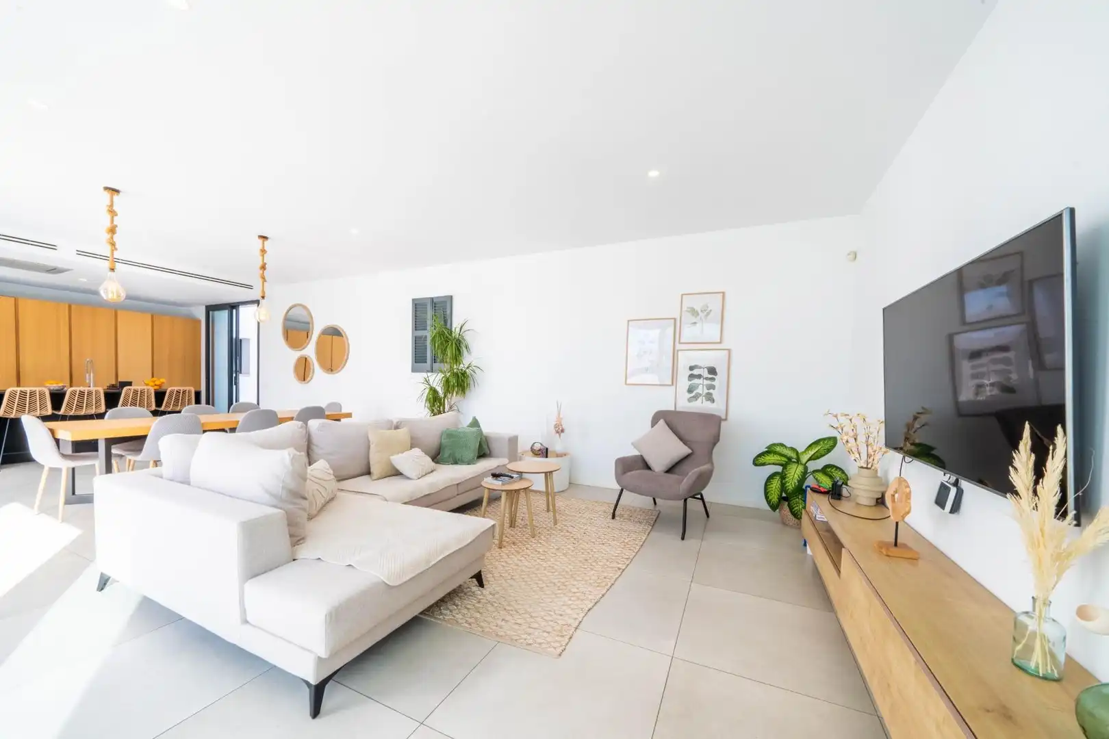 Sala d'estar de Casa o xalet en venda en Marratxí amb Calefacció, Jardí privat i Terrassa