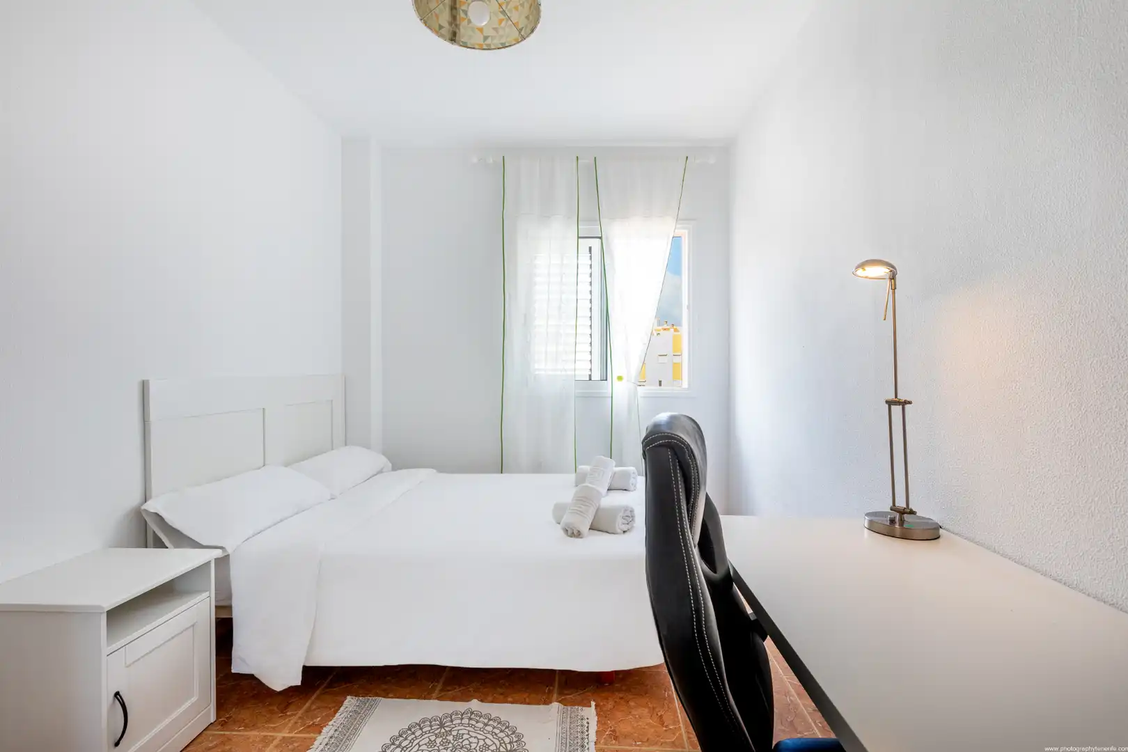 Bedroom of Apartments for rent in Candelaria  with Air Conditioner, Heating and Parquet flooring