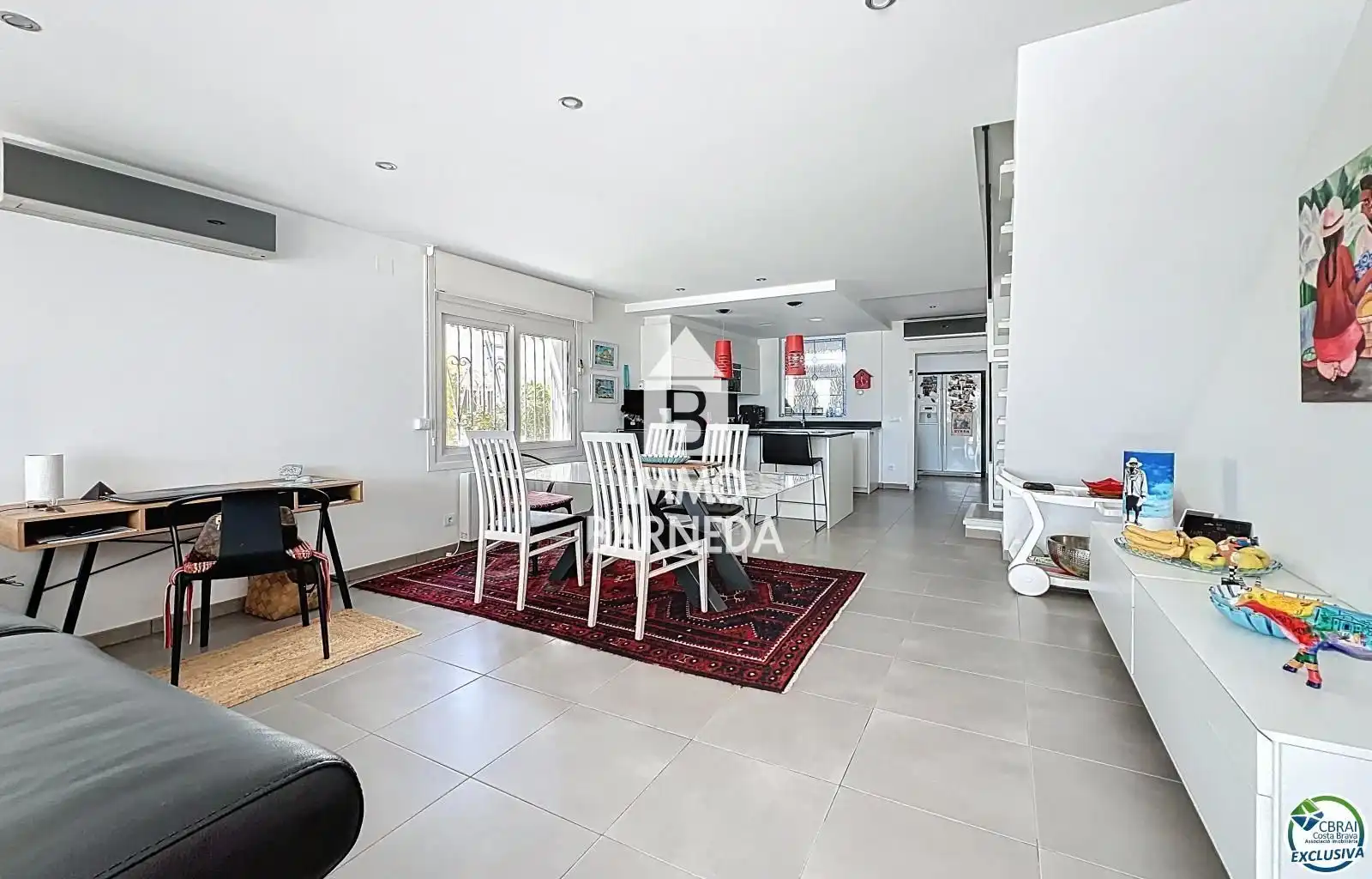 Living room of Houses for sale in Empuriabrava  with Air Conditioner, Terrace and Swimming Pool