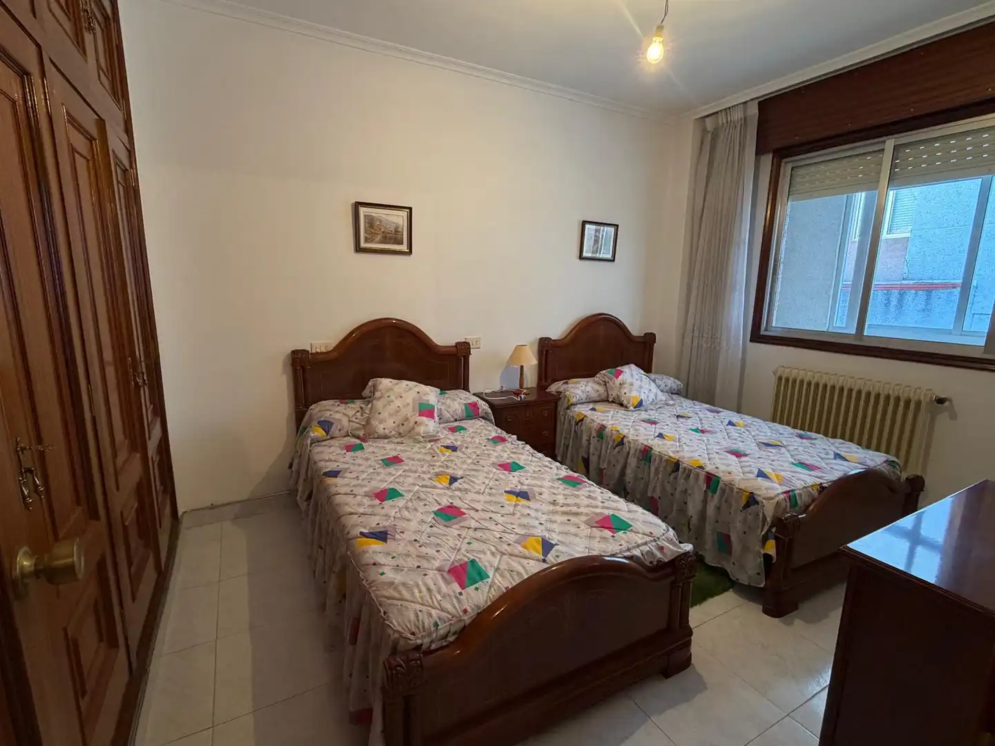 Schlafzimmer von Wohnung zur Miete in O Carballiño   mit Heizung, Möbliert und Balkon