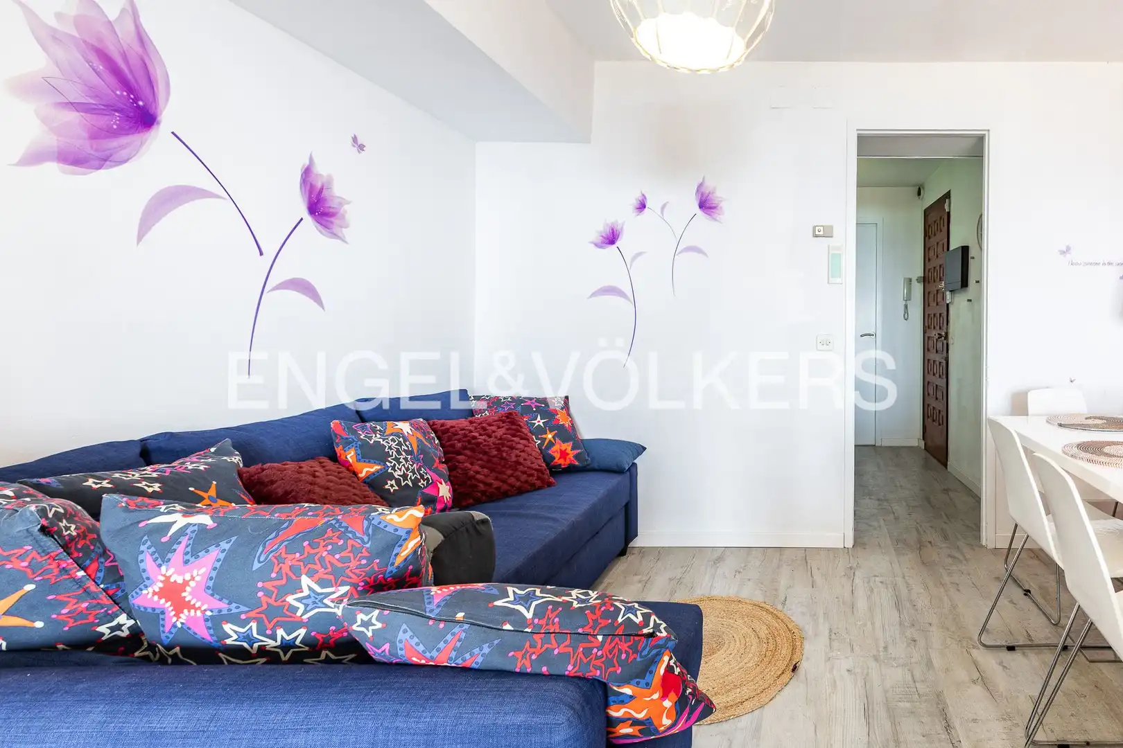 Living room of Flat for sale in Malgrat de Mar  with Heating, Parquet flooring and Terrace