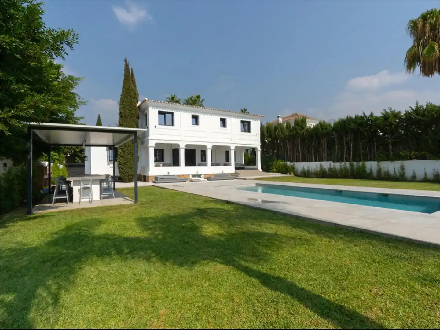 Garden of Flat for rent in Nueva Andalucía
