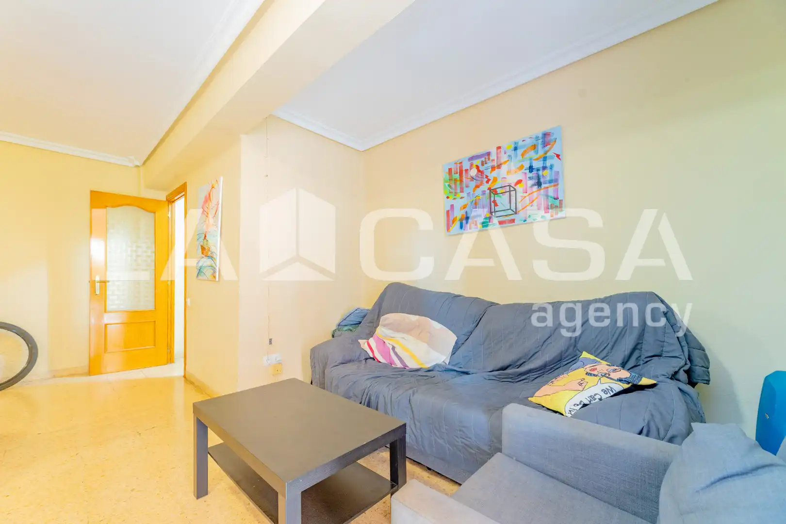 Wohnung zur Miete in Valencia mit Klimaanlage, Möbliert und Balkon