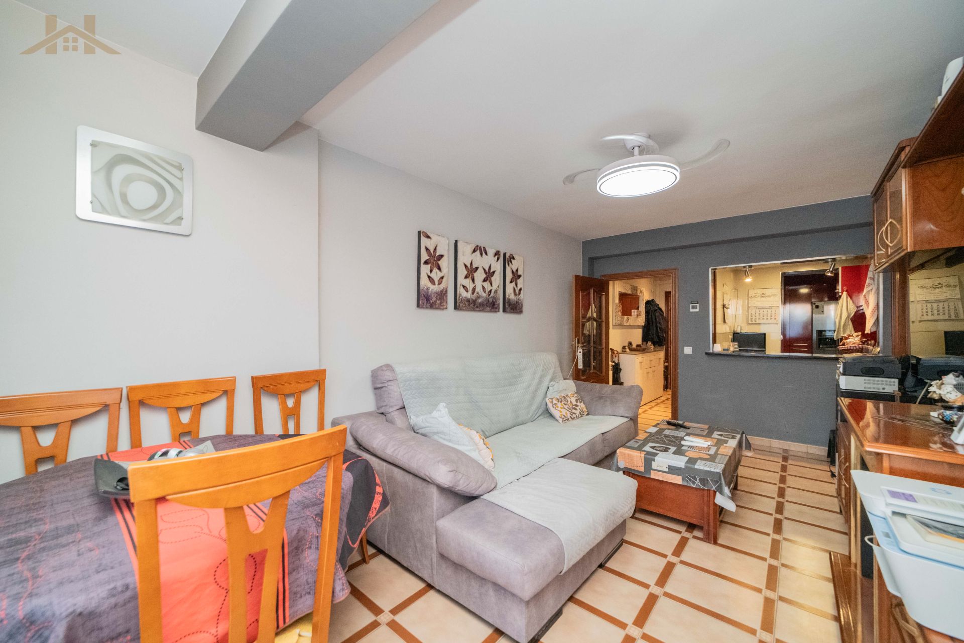 Living room of Flat for sale in Móstoles  with Air Conditioner, Heating and Terrace