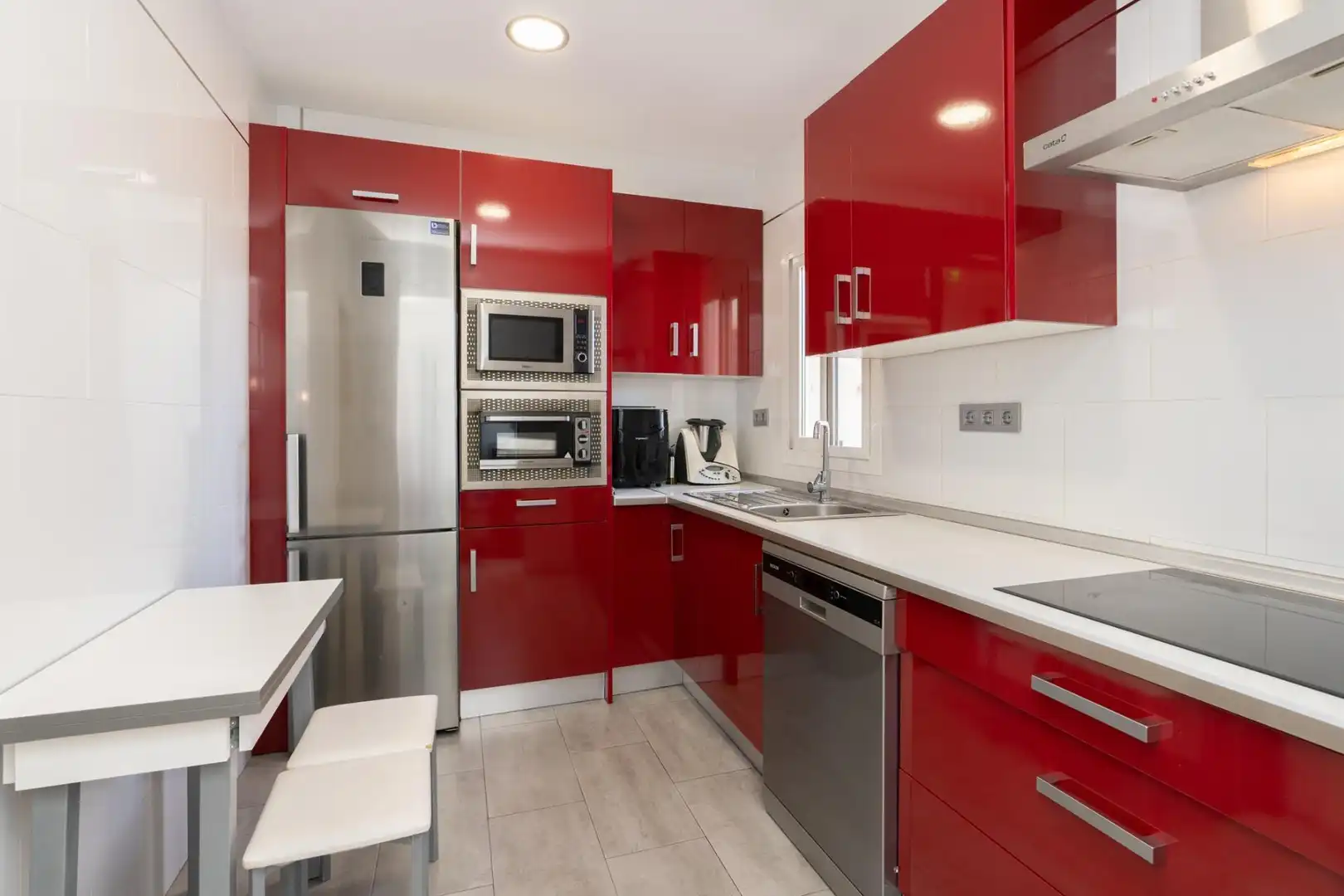 Kitchen of Flat for sale in Motril  with Air Conditioner and Balcony