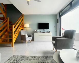 Sala d'estar de Dúplex en venda en Mogán amb Jardí privat i Terrassa