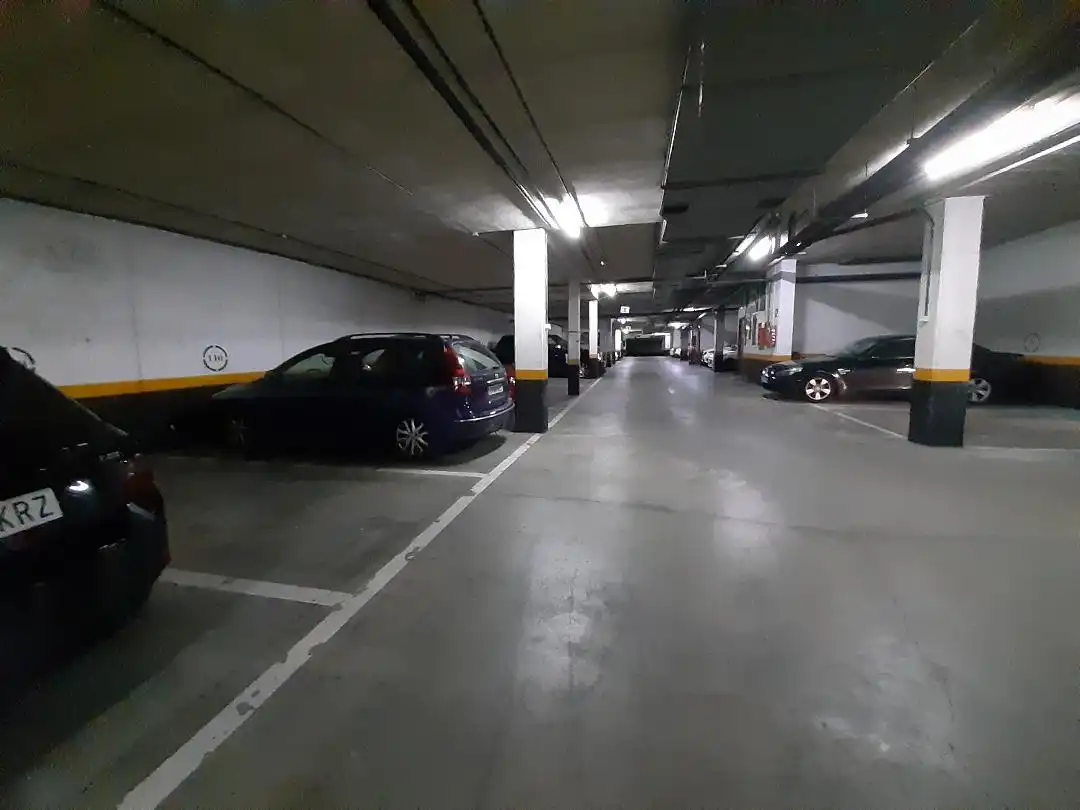 Parking of Flat for rent in Pozuelo de Alarcón  with Air Conditioner, Heating and Parquet flooring