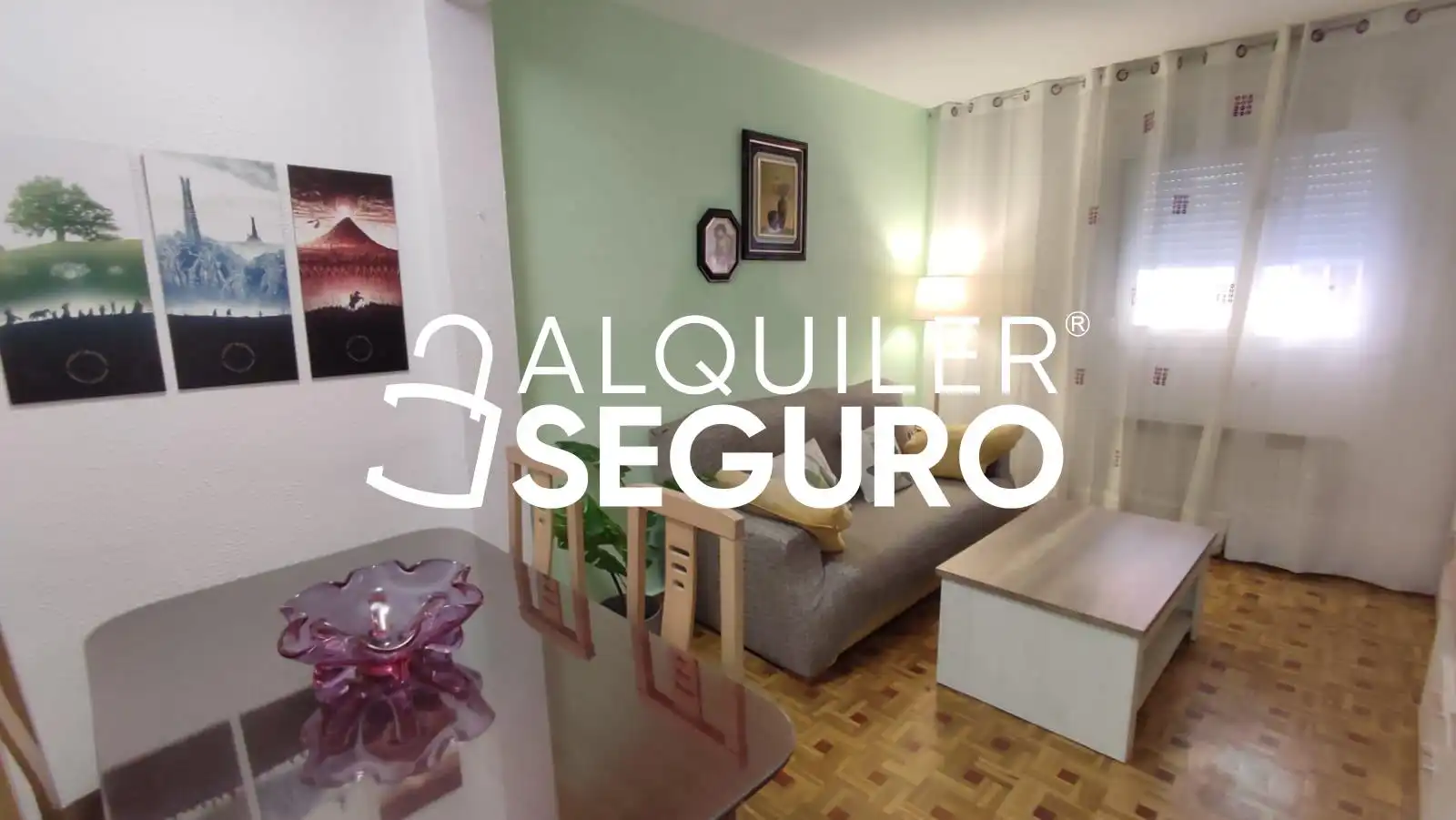 Schlafzimmer von Wohnung zur Miete in Alcobendas mit Heizung und Möbliert