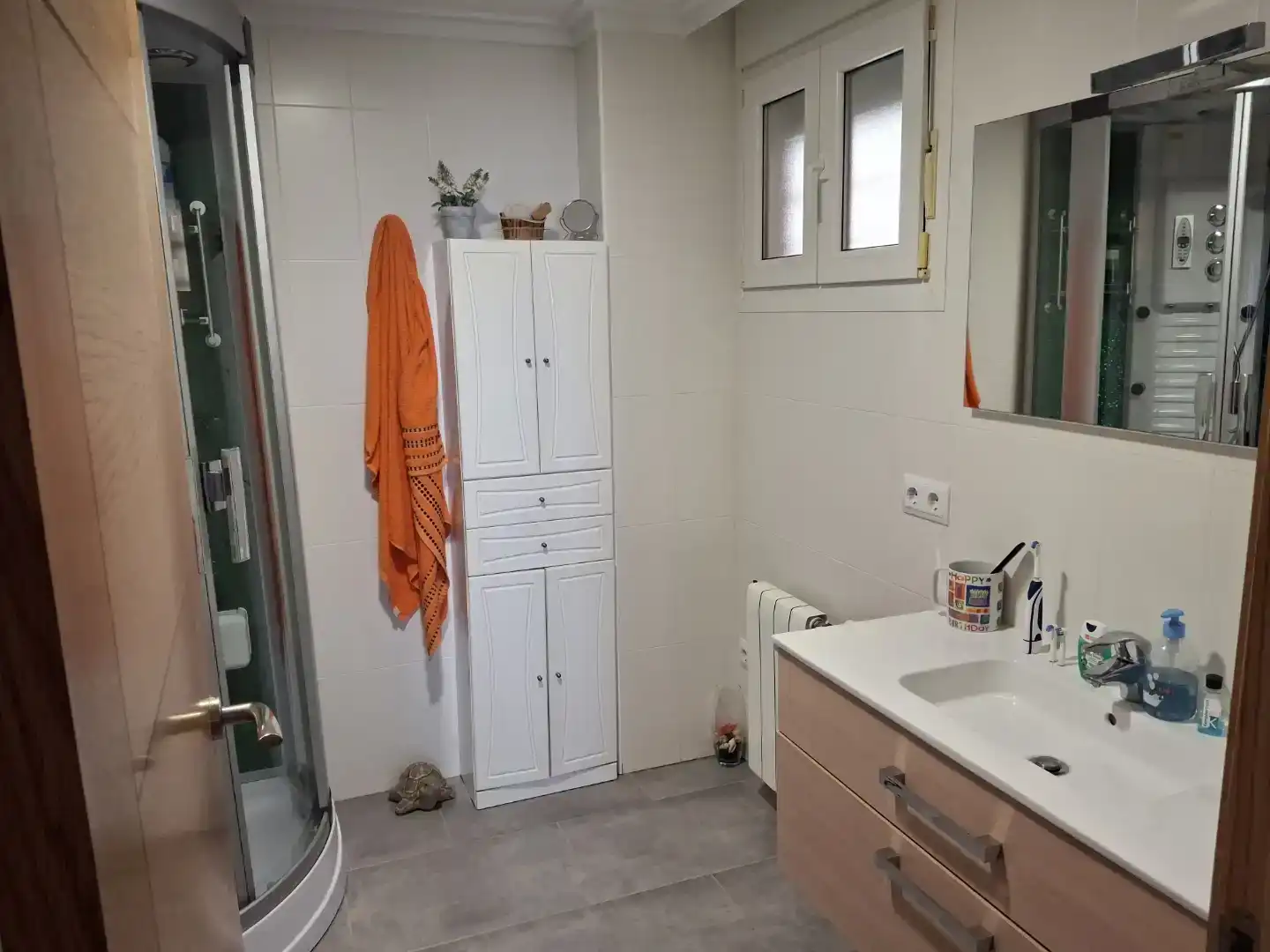Bany de Pis de lloguer en Tavernes de la Valldigna amb Piscina, Moblat i Forn