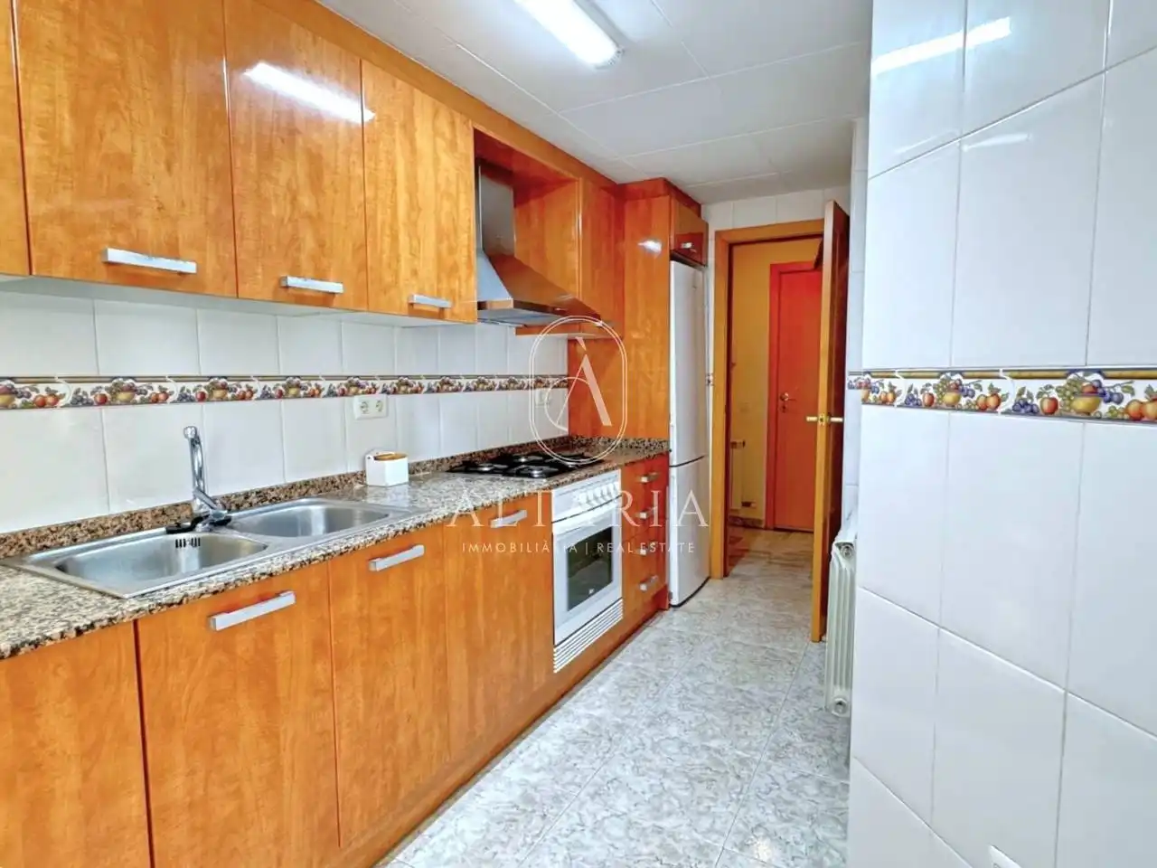 Cocina de Piso en venta en Malgrat de Mar con Calefacción, Terraza y Alarma