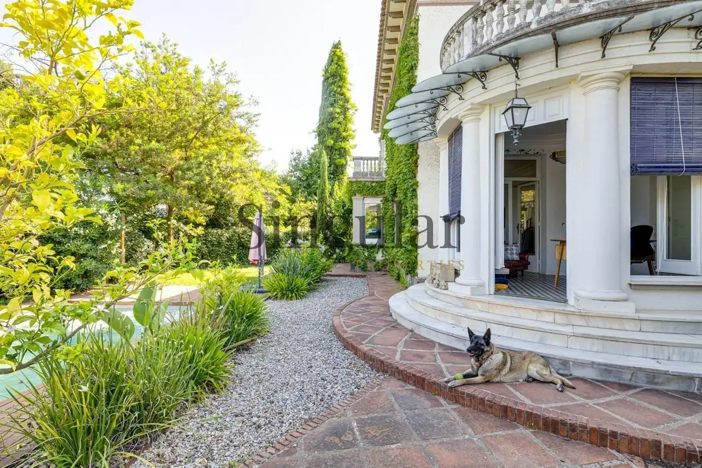 Jardí de Casa o xalet en venda en Sant Cugat del Vallès amb Calefacció, Jardí privat i Traster