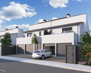 Exterior view of Single-family semi-detached for sale in Vandellòs i l'Hospitalet de l'Infant  with Air Conditioner, Heating and Private garden
